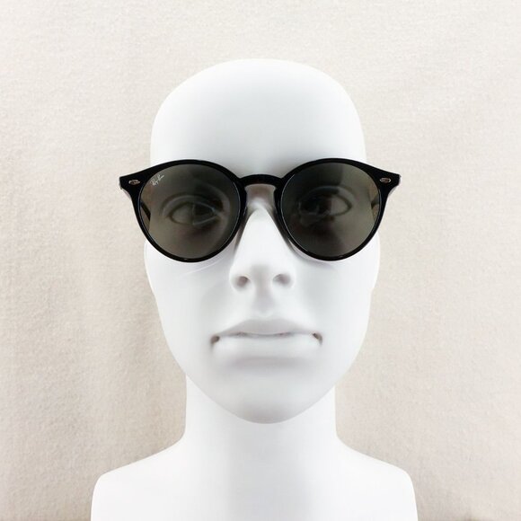 Ray-Ban Classic RB2180 Phantos Sunglasses Gray Green and Black OS - Picture 10 of 15